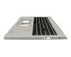 PK133RJ1A13 original Acer keyboard incl. topcase DE (german) black/grey with backlight