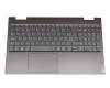 PP5VB-SW original Lenovo keyboard incl. topcase CH (swiss) grey/grey with backlight