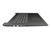 PR5S-GE original Lenovo keyboard incl. topcase DE (german) black/black