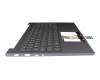 PR5SB-US original Lenovo keyboard incl. topcase US (english) grey/grey with backlight