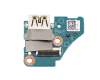 Power button/USB board original suitable for HP Envy x360 15-dr1900