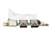 Power button/USB board original suitable for Lenovo Slim 7-14ARE05 (82A5)