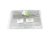 QF03P_A41BWL original Acer keyboard incl. topcase CH (swiss) black/silver with backlight