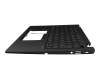 QF03P_B13WL original Acer keyboard incl. topcase DE (german) black/black with backlight