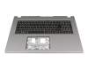 QV07T_A30B original Acer keyboard incl. topcase DE (german) black/grey