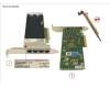 Fujitsu PLAN EP X710-T4 4X10GBASE-T for Fujitsu Primergy TX1320 M3