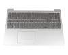 SA469D-22H9 original Lenovo keyboard incl. topcase DE (german) grey/silver with backlight