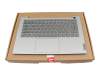 SA469D-22HM original Lenovo keyboard incl. topcase DE (german) grey/grey with backlight