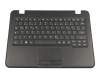 SB442D-31H1 original Lenovo keyboard incl. topcase DE (german) black/black
