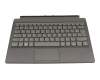 SD60Q79815 original Lenovo keyboard incl. topcase FR (french) grey/black with backlight