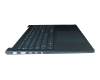 SE994A-31H1 original Lenovo keyboard incl. topcase ND (nordic) blue/blue with backlight