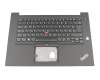 SG-96800-2DA original Lenovo keyboard incl. topcase DE (german) black/black with backlight and mouse-stick