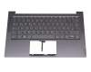 SG-A1940-2DA original Lenovo keyboard incl. topcase DE (german) grey/grey with backlight