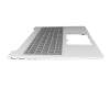 SG-B7310-2DA original HP keyboard incl. topcase DE (german) grey/silver with backlight