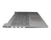 SN20M62749 original Lenovo keyboard incl. topcase DE (german) grey/silver