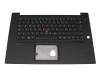 SN20R58780 original Lenovo keyboard incl. topcase DE (german) black/black with backlight and mouse-stick