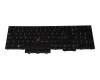 SN20W68059 original Lenovo keyboard CH (swiss) black/black matte with backlight and mouse-stick