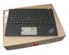 SN20W73844 original Lenovo keyboard incl. topcase DE (german) black/black with backlight and mouse-stick WWAN