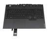 SN20X38404 original Lenovo keyboard incl. topcase DE (german) black/grey with backlight