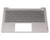 SN20Z38178 original Lenovo keyboard incl. topcase UK (english) grey/grey with backlight