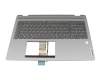 SN21B40858 original Lenovo keyboard incl. topcase DE (german) grey/grey (Arctic Gray)