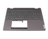 SN21B4O858 original Lenovo keyboard incl. topcase DE (german) grey/grey with backlight