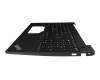 SN21K54217 original Lenovo keyboard incl. topcase SP (spanish) black/black with backlight and mouse-stick