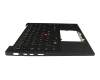 SN21K90003 original Lenovo keyboard incl. topcase DE (german) black/black with backlight and mouse-stick