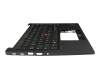 SN21M91705 original Lenovo keyboard incl. topcase DE (german) black/black with mouse-stick