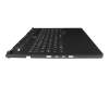 SN21Q53010 original Lenovo keyboard incl. topcase UK (english) black/silver with backlight