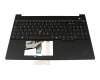 SN21R05914 original Lenovo keyboard incl. topcase DE (german) black/black with backlight and mouse-stick