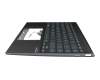 SN5A01B2 original LiteOn keyboard incl. topcase PO (portuguese) anthracite/grey with backlight