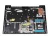SNQ0M61951 original Lenovo keyboard incl. topcase DE (german) grey/bronze with backlight (without fingerprint)