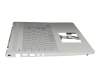 SP5CD8161X0N original HP keyboard incl. topcase DE (german) silver/silver with backlight