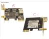 Fujitsu PCI-E M.2 BOARD (W. LP BRACKET) for Fujitsu Esprimo D957