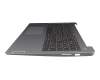 ST60X63475 original Lenovo keyboard incl. topcase HU (hungarian) black/grey with backlight