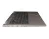 ST61D66408 original Lenovo keyboard incl. topcase DE (german) black/grey with backlight