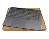 ST61K08273 original Lenovo keyboard incl. topcase CH (swiss) grey/grey with backlight