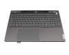ST61K08273 original Lenovo keyboard incl. topcase CH (swiss) grey/grey with backlight