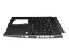 SV5P_A80BWL original Sunrex keyboard incl. topcase DE (german) black/black with backlight