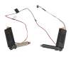 Speaker (left + right) 4 Pin original suitable for Asus ZenBook 14X UX5401EAJ
