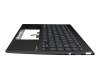 T050A1 Keyboard incl. topcase DE (german) dark grey/grey with backlight