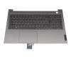 T052L2 Keyboard incl. topcase FR (french) black/grey with backlight