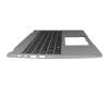 T058C2 Keyboard incl. topcase FR (french) grey/grey with backlight