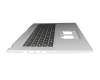 T121CR Keyboard incl. topcase US (english) black/silver b-stock