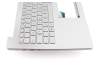 T2501V Keyboard incl. topcase DE (german) silver/silver with backlight (for models with HDD)