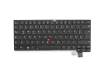 TH BL-85D0 original Lenovo keyboard DE (german) black/black with backlight and mouse-stick