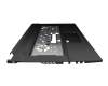 Topcase black original suitable for Clevo NH77EKQ-M
