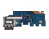 USB Board original suitable for HP 15-db0000