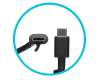 USB-C AC-adapter 100.0 Watt rounded original for Dell Inspiron 16 2in1 (7640)
